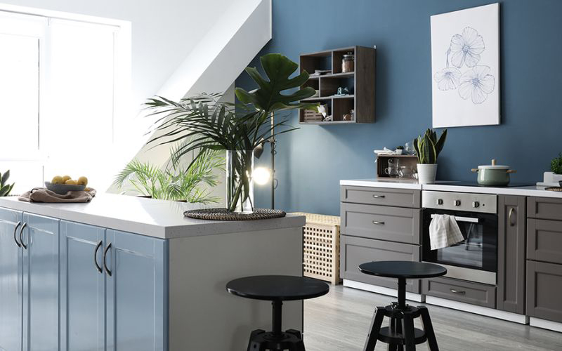 Bộ đôi màu sắc này mang đến vẻ đẹp sang trọng, hiện đại và tinh tế