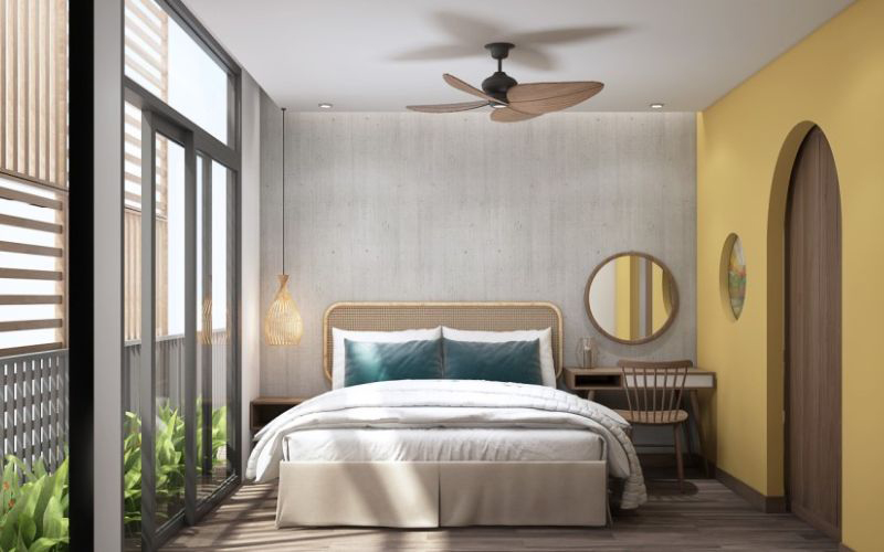 Bộ đôi màu sắc này rất linh hoạt, có thể kết hợp với nhiều phong cách nội thất khác nhau